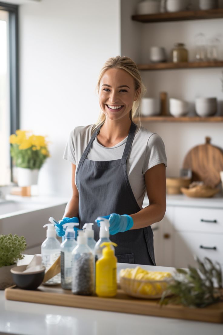 Person reading interior design blog on tablet with coffee and notebook